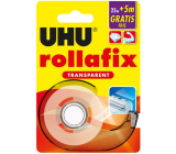 Uhu Rollafix Transparent čirá lepicí páska 30 x 19 mm