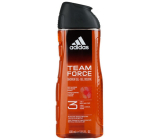Adidas Team Force 3v1 sprchový gel na tělo, vlasy a obličej pro muže 400 ml