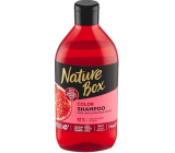 Nature Box Granátové jablko hydratační a revitalizační šampon pro ochranu barvy se 100% za studena lisovaným olejem z granátových jablek, vhodné pro vegany 385 ml
