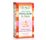 Dr. Popov Psyllium 100% originální, podporuje správný metabolismus tuků a navozuje pocit sytosti, rozpustná vláknina 50 g