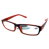 Berkeley Čtecí dioptrické brýle +2,50 plast černo oranžové 1 kus MC2062