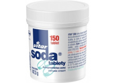 Vitar Soda tablety proti pálení žáhy, tlaku žaludku a při pocitu plnosti 150 kusů