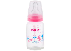 Baby Farlin Kojenecká láhev standardní 0+ měsíců růžová 140 ml AB-41011 G