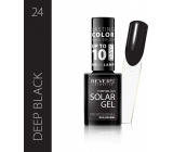 Revers Solar Gel gelový lak na nehty 24 Deep Black 12 ml