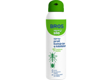 Bros Zelená síla Repelent proti komárům a klíšťatům sprej 90 ml