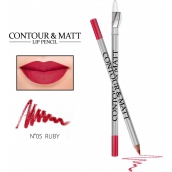 Revers Contour & Matt Lip Pencil konturovací tužka na rty 05 Ruby 2 g