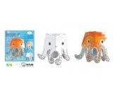 Monumi 3D Chobotnice k vymalování 16,5 cm, pro děti od 5 let