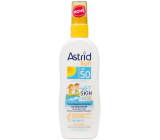 Astrid Sun Wet Skin Kids OF50 transparentní sprej na opalování 150 ml
