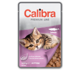 Calibra Premium Losos v omáčce kapsa kompletní krmivo pro koťata 100 g