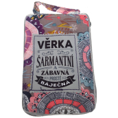 Albi Skládací taška na zip do kabelky se jménem Věrka 42 x 41 x 11 cm