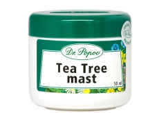 Dr. Popov Tea Tree dezinfekční mast na opary, akné, kožní potíže 50 ml