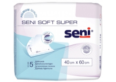 Seni Soft Super hygienické absorpční podložky 4 kapky, 40 x 60 cm 5 kusů