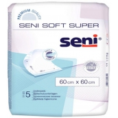 Seni Soft Super hygienické absorpční podložky 4 kapky, 60 x 60 cm 5 kusů