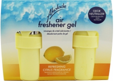 Akolade Air Freshener Citrus solid gel osvěžovač vzduchu 2 x 150 g