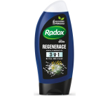 Radox Men Regenerace 3v1 sprchový gel na tělo, vlasy a tvář pro muže 250 ml