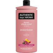 Authentic Toya Aroma Cranberries & Nectarine tekuté mýdlo náhradní náplň 600 ml