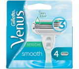 Gillette Venus Smooth Sensitive náhradní hlavice 4 kusy pro ženy