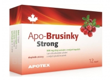 Apotex Apo-Brusinky Strong silný extrakt z celých plodů, doplněk stravy 500 mg 12 kapslí
