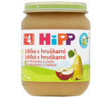 Hipp Ovoce Bio Jablka s hruškami ovocný příkrm, snížený obsah laktózy a bez přidaného cukru pro děti 125 g