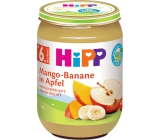Hipp Ovoce Bio Jablka s mangem a banány ovocný příkrm, snížený obsah laktózy a bez přidaného cukru pro děti 190 g