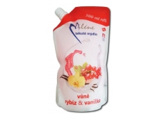 Miléne Rybíz a vanilka tekuté mýdlo náhradní náplň 500 ml