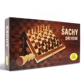Albi Šachy dřevěné stolní hra, doporučený věk 7+