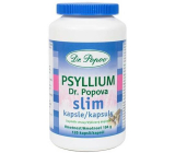 Dr. Popov Psyllium Slim kapsle vláknina pro efektivní a snadné hubnutí doplněk stravy 120 kusů