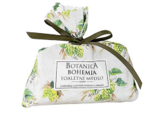 Bohemia Gifts Botanica Chmel a obilí pivní ručně vyráběné toaletní mýdlo 100 g