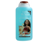 Corine de Farme Vaiana 3v1 šampon na vlasy, sprchový gel a pěna do koupele 500 ml