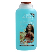 Corine de Farme Vaiana 3v1 šampon na vlasy, sprchový gel a pěna do koupele 500 ml