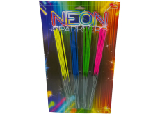 Klásek Prskavky Neon barevné 28 cm 20 kusů kategorie F1 prodejné od 18 let!