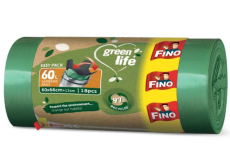 Fino Green Life Sáček do koše 60 l 60 x 66 cm 18 kusů