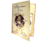 Bohemia Gifts Báječná žena Levandule sprchový gel 200 ml + Levandule olejová lázeň 200 ml, kniha kosmetická sada