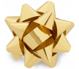Nekupto Hvězdice střední metal zlatá 6,5 cm HX 127 01