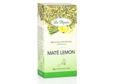 Dr. Popov Maté lemon bylinný čaj z Jižní Ameriky, aromatizovaný 30 g, 20 nálevových sáčků á 1,5 g