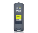 Dove Men + Care Active + Fresh osvěžující sprchový gel na tělo a obličej 250 ml