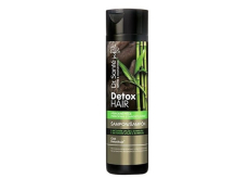 Dr. Santé Detox Hair šampon na vlasy s aktivním uhlím z bambusu 250 ml