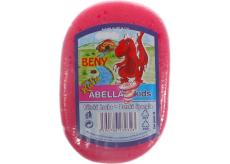 Abella Kids Beny koupelová houba 11 x 7 x 4 cm různé barvy 1 kus