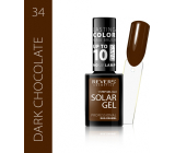 Revers Solar Gel gelový lak na nehty 34 Dark Chocolate 12 ml
