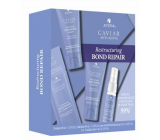 Alterna Caviar Restructuring Bond Repair obnovující šampon pro poškozené vlasy 40 ml + kondicionér 40 ml + Leave-in Heat Protection Spray 25 ml + 3-in-1 Sealing Serum 7ml Trial Kit set