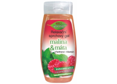 Bione Cosmetics Malina & Máta relaxační sprchový gel pro všechny typy pokožky 250 ml