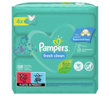Pampers Fresh Clean vlhčené ubrousky pro děti 4 x 52 kusů