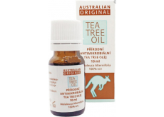 Australian Tea Tree Oil Original 100% čistý přírodní olej čistí pokožku od bakterií 10 ml