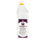 Lavosept K Dezinfekce ploch a nástrojů koncentrát na mytí pro profesionální použití více jak 75% alkoholu 500 ml