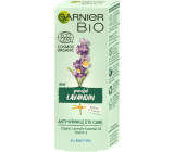 Garnier Bio Graceful Lavandin Organický levandulový olej a vitamín E oční krém proti vráskám pro všechny typy pleti 15 ml