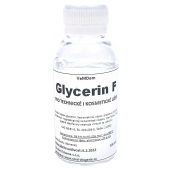 Glycerin F, glycerol, Pharma kvalita, rostlinný čistý bezvodý olej 99,5% 100 ml