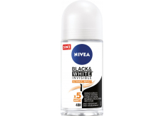 Nivea Black & White Invisible Ultimate Impact kuličkový antiperspirant deodorant roll-on pro ženy 50 ml