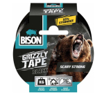 Bison Grizzly Tape lepicí páska opravná černá, šíře pásky: 50 mm s návinem o délce 10 m