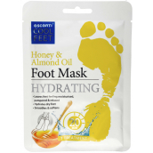 Escenti Cool Feet Med & Mandlový olej hydratující maska na nohy 1 pár