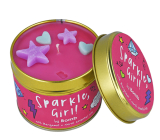 Bomb Cosmetics Třpytivé děvče - Sparkle, Girl! Vonná přírodní, ručně vyrobena svíčka v plechové dóze hoří až 35 hodin